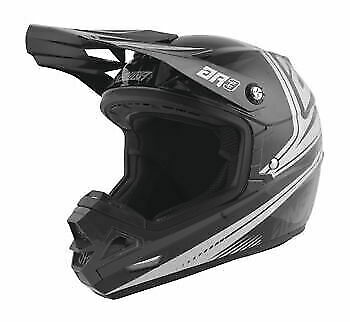 AR-3 Charge Helmet Charcoal Black Large MX ATV Offroad Adult LRG