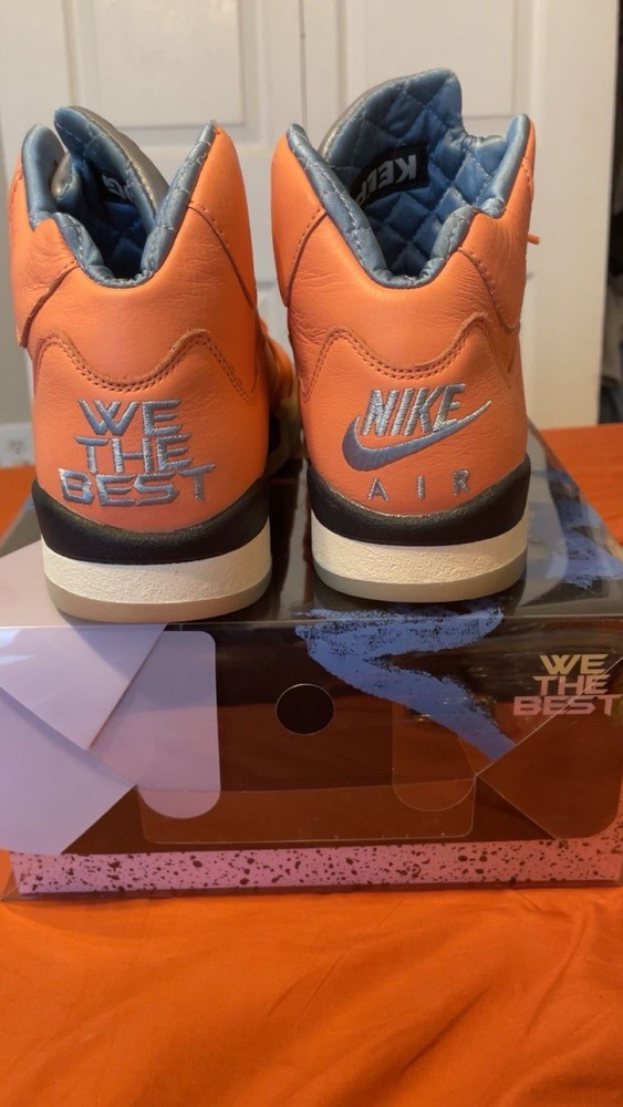 Dj Khaled Jordan 5s in color way Crismon bliss, size 7.5 in men’s