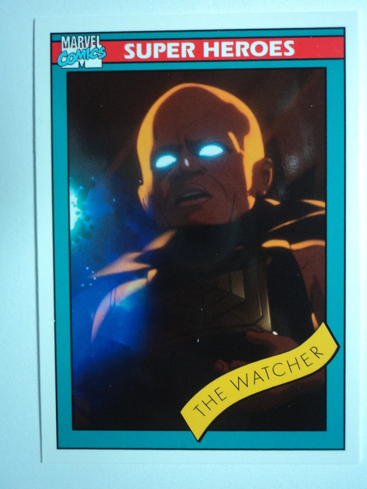 2023 Upper Deck Marvel What If 1990 Universe #36 The Watcher Trading Card