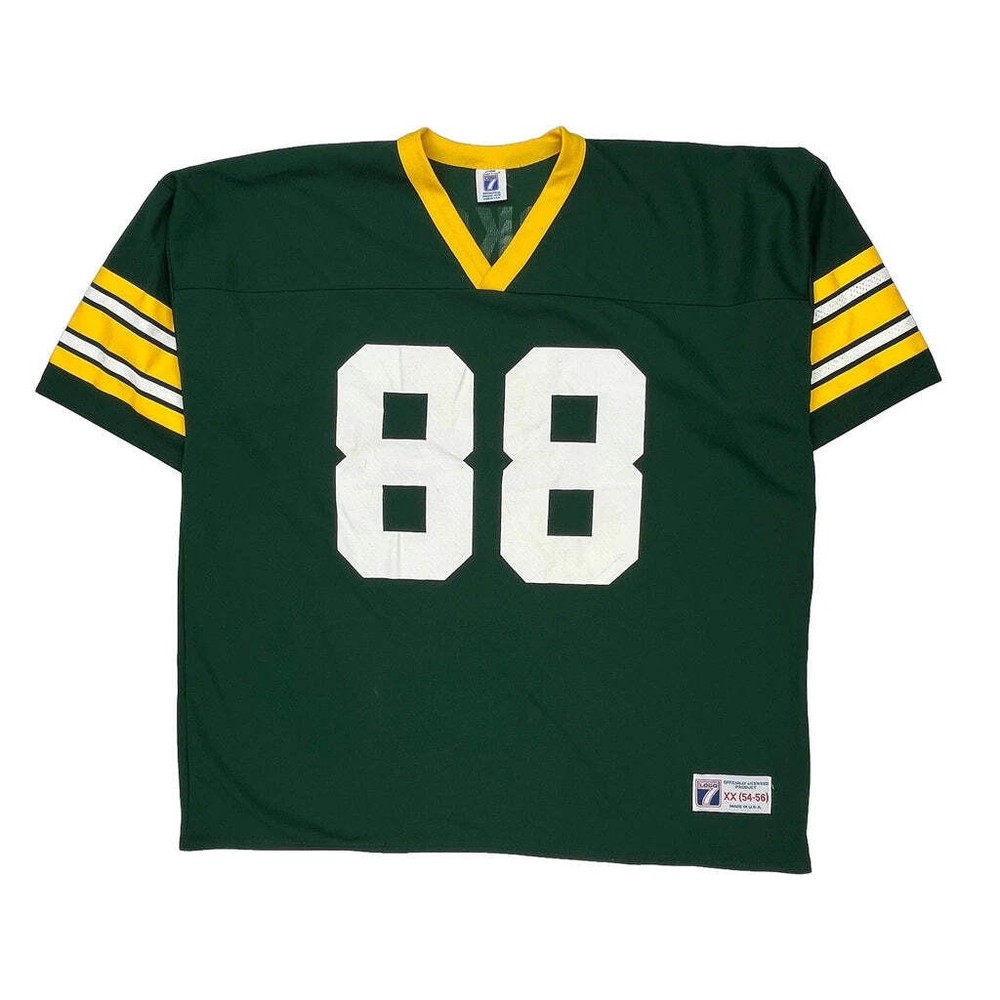 Green Bay Packers Logo Athletics Football Football Jersey - 2XL Green Polyester