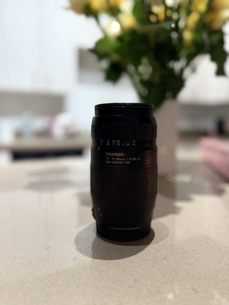 Tamron AF 75-300mm f4-5.6 LD Tele-Macro Zoom Lens for DSLR Cameras