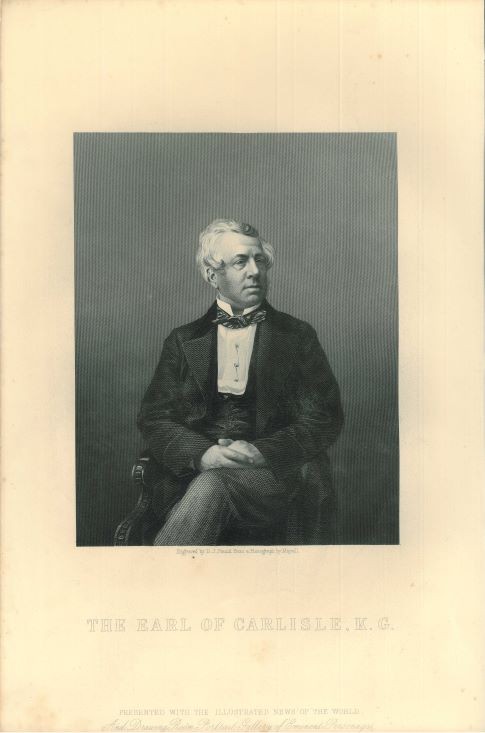 Portrait of George Howard, 7th Earl of Carlisle