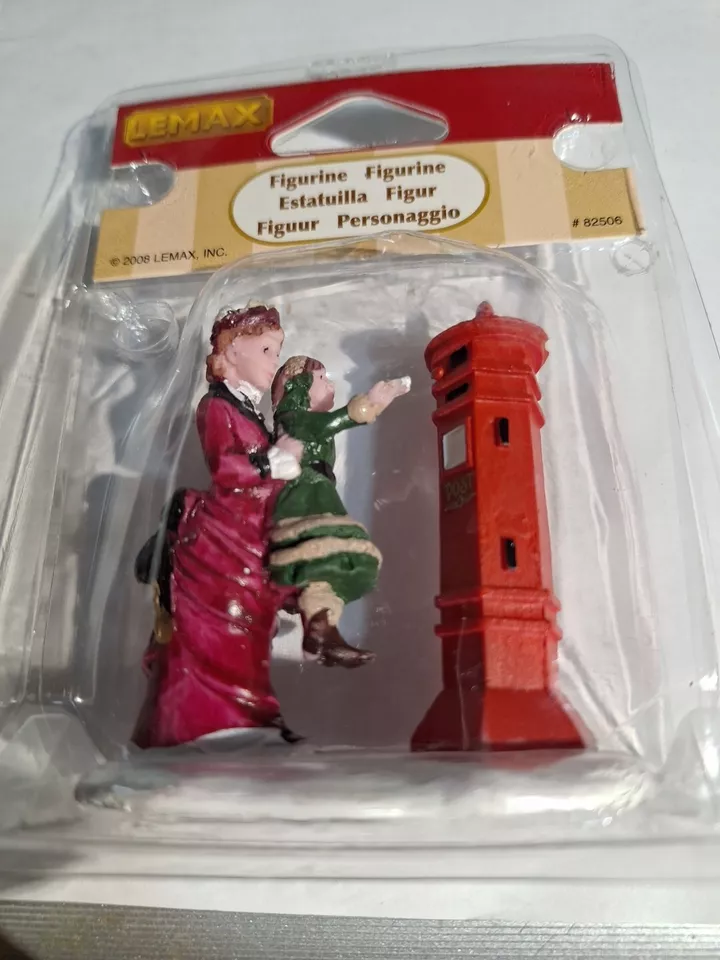 LEMAX 2008 Letter to Santa Mother Daughter Christmas Figurine Dv126 Brand New
