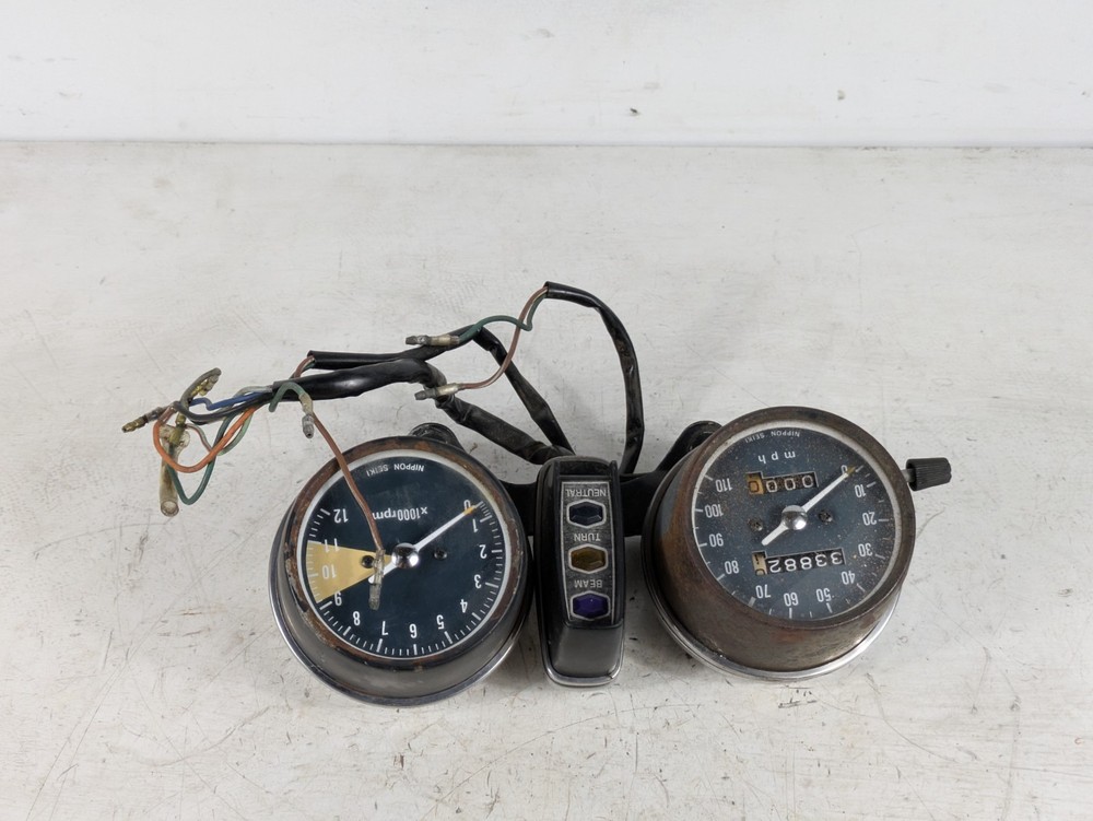 Honda CB360 CB 360 Speedometer Tachometer Dash Gauges Cluster FOR PARTS