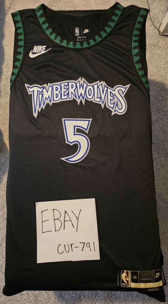 Anthony Edwards Minnesota Timberwolves 25/26 Classic Edition Jersey Sz 48 L