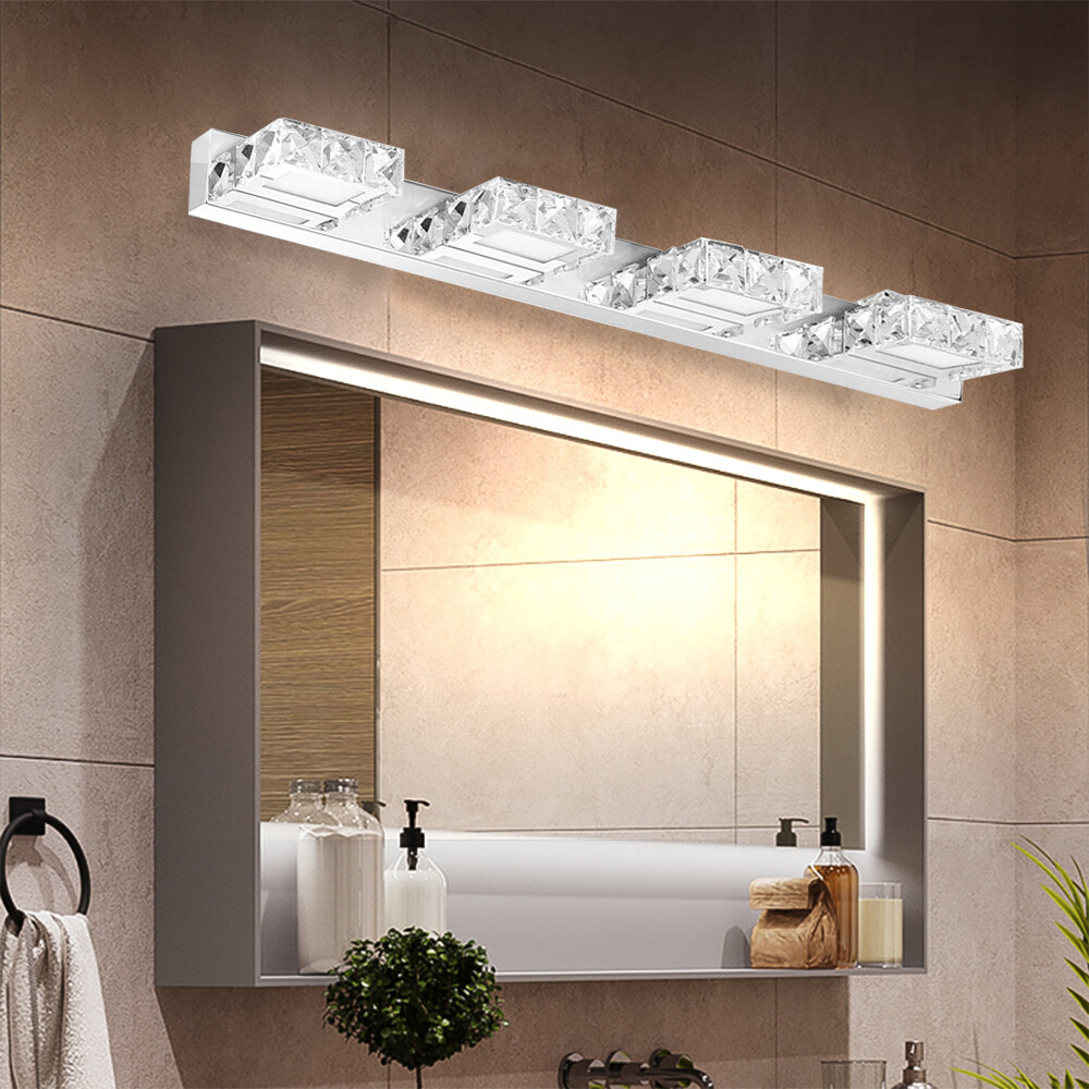 LED 4 Lights Bathroom Over Mirror Vanity Light 24 inch Light Fixtures
