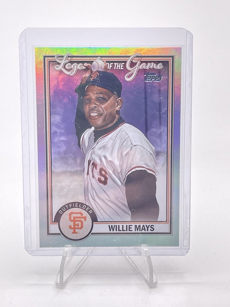 Willie Mays 2023 Topps Series 2 Legends of the Game LG-6 San Francisco Giants Baseball Card