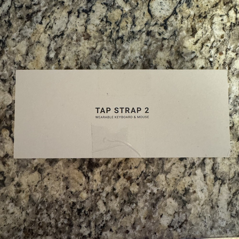 Tap Strap 2 - Wearable Keyboard, Mouse & Air Gesture Controller( Small )