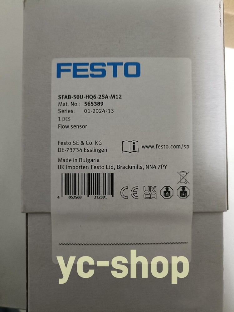 1PCS Brand new Festo SFAB-50U-HQ6-2SA-M12 Flow sensors Fast Shipping UPS or DHL