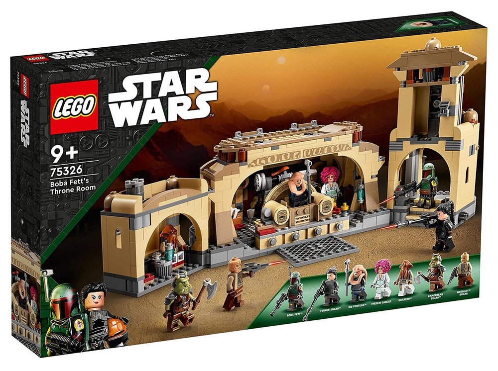 HOLIDAYGIFTS 🎁LEGO Star Wars: Boba Fett's Throne (75326) RETIRED FREE SHIPPING