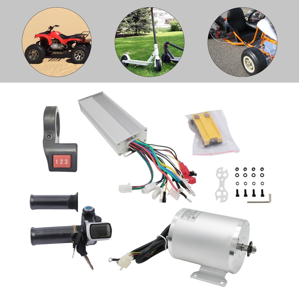 48V 2000W BLDC Motor Controller for Go Karts ATV Adjustable Brushless