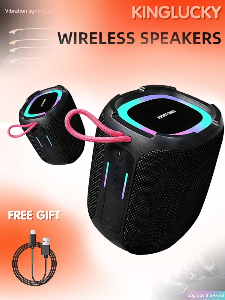 Kinglucky K50 Portable Wireless Speaker with HD Sound and IPX7 Waterproof Rating