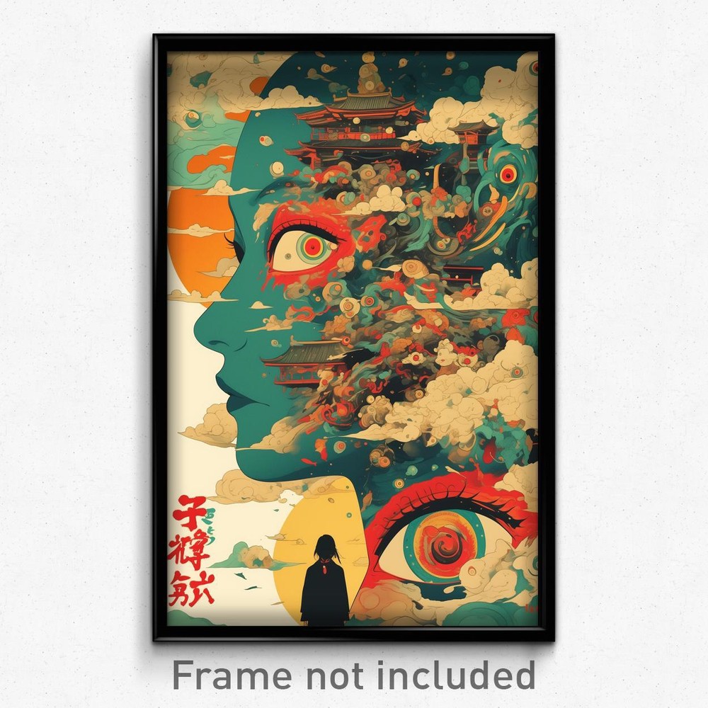 Vintage Vietnamese Film Poster - Interesting Eggs Retro Art Print