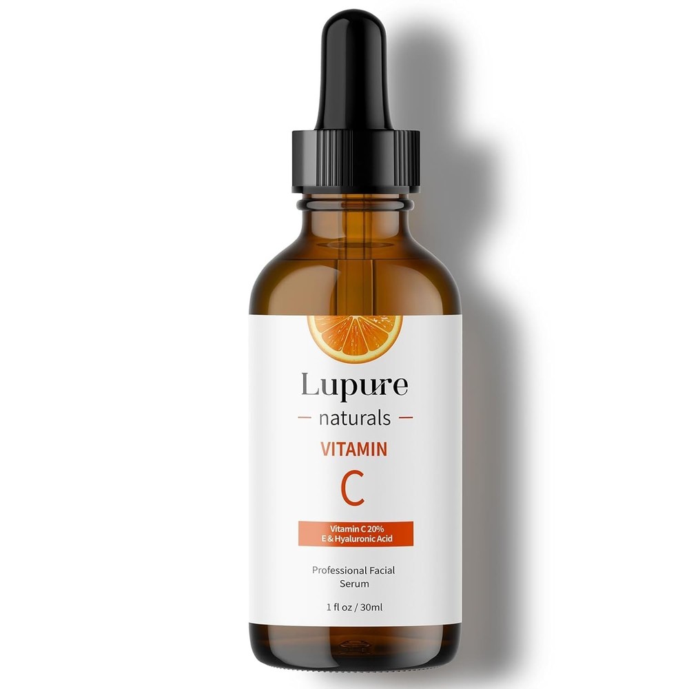 Professional 20% Vitamin C Face Serum for Anti-Aging & Brightening