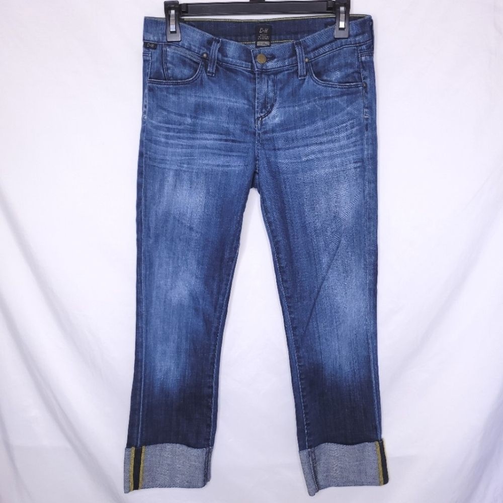 Citizens of Humanity Women's Envy Dani Cropped Straight Jeans Size 26
