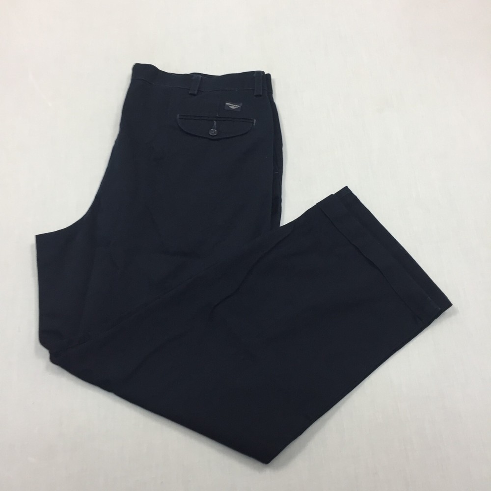 Dockers Chino Trousers Cotton Pants Straight Fit Mens Size 40W 30L Blue