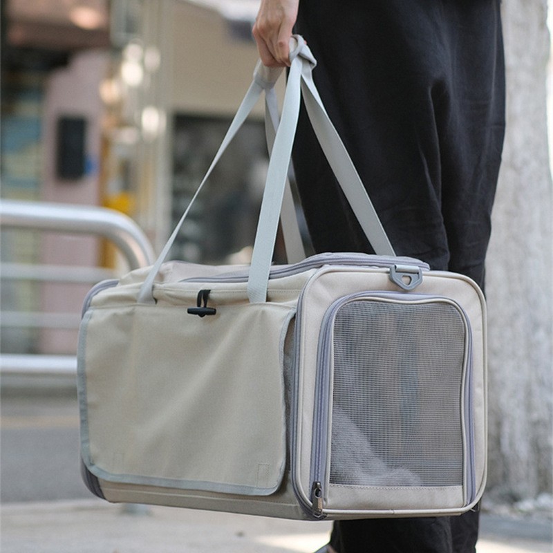 Soft-Sided Pet Carrier for Medium Cats and Puppies