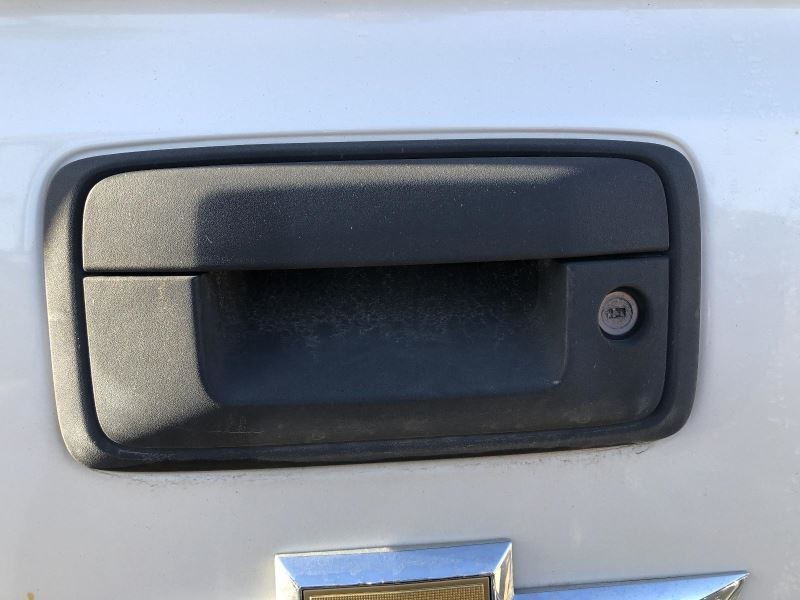 Exterior Door Handle Tailgate Black for 14-16 GMC Sierra 1500 Pickup 858756