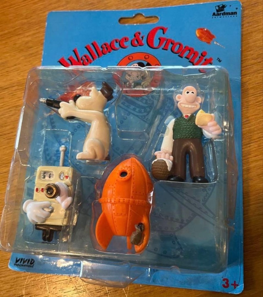 Wallace and Gromit figure set #d11afd