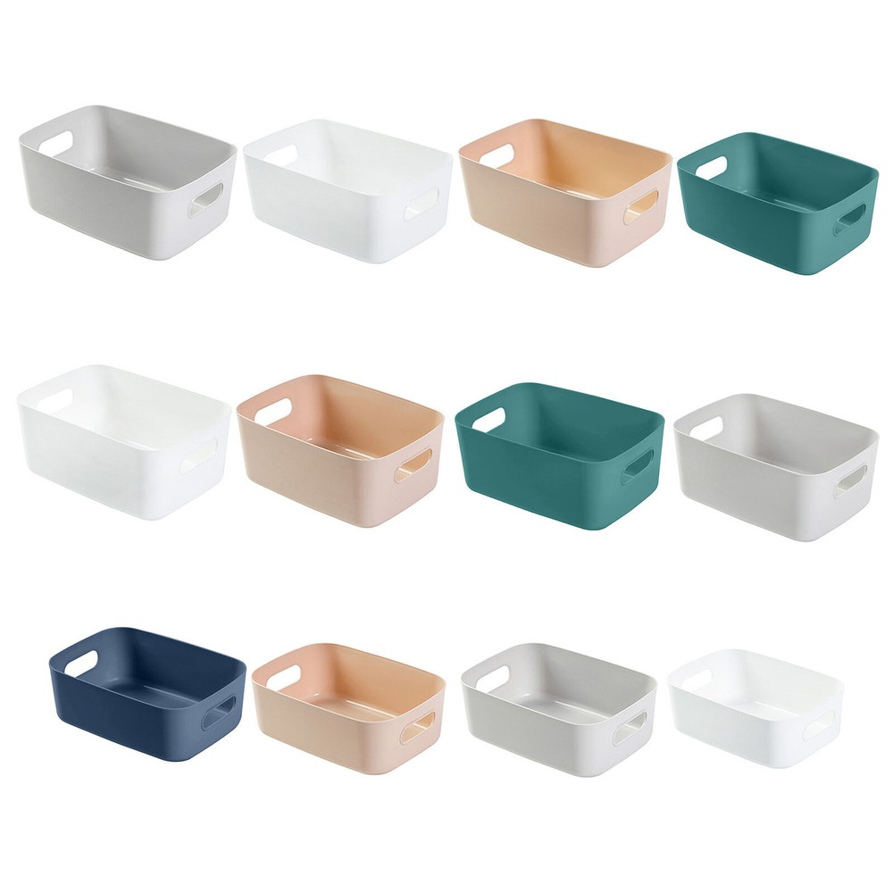 Desktop Storage Basket PP Cosmetic Storages Box Desktops Sundries Organizer