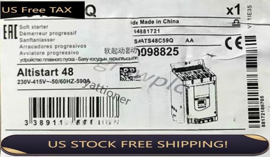 New For Schneider ATS48C59Q Soft Starter Factory Sealed In Box Fast Shipping