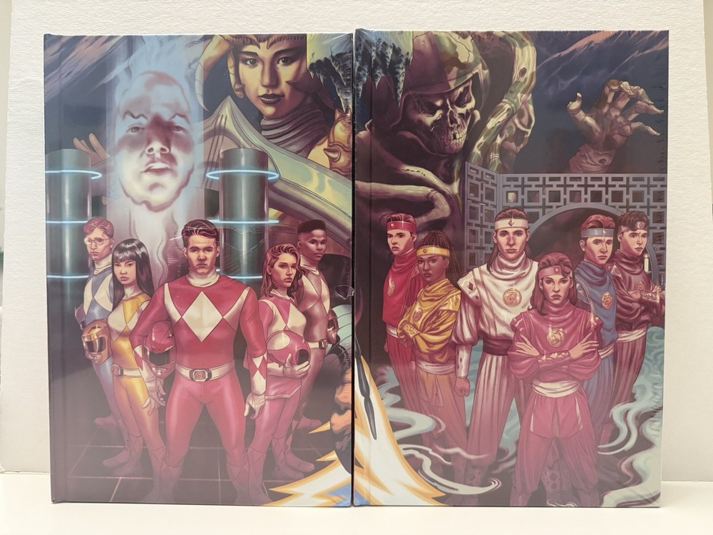 Power Rangers Archives Deluxe Hardcovers Kickstarter Exclusive Covers Vol 1 & 2