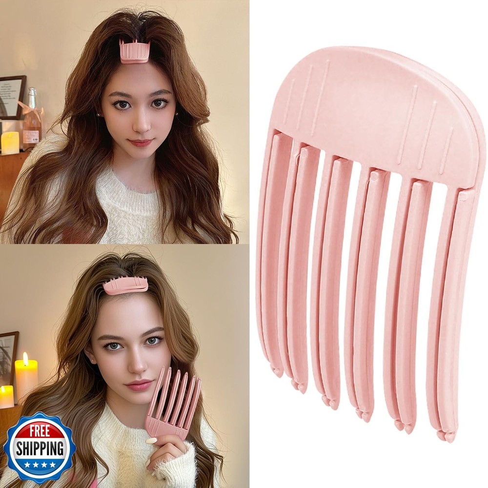Volumizing Hair Root Clips for Fluffy Bangs and Wind Shaping Comb for Men Women