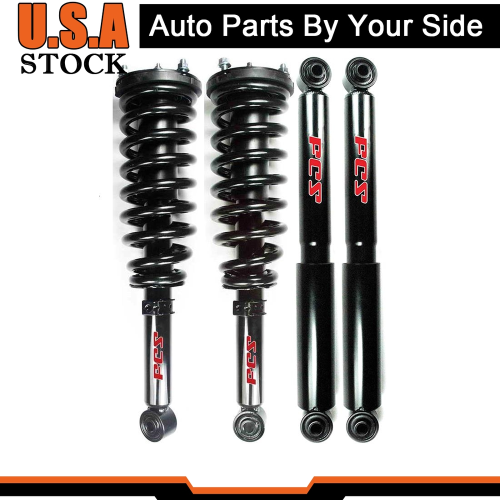 OE Front Strut & Rear Shock For 2003-2006 Kia Sorento 2WD/4WD Lifetime Warranty