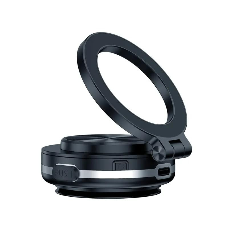 360° Rotatable Magnetic Car Phone Mount with Powerful Suction