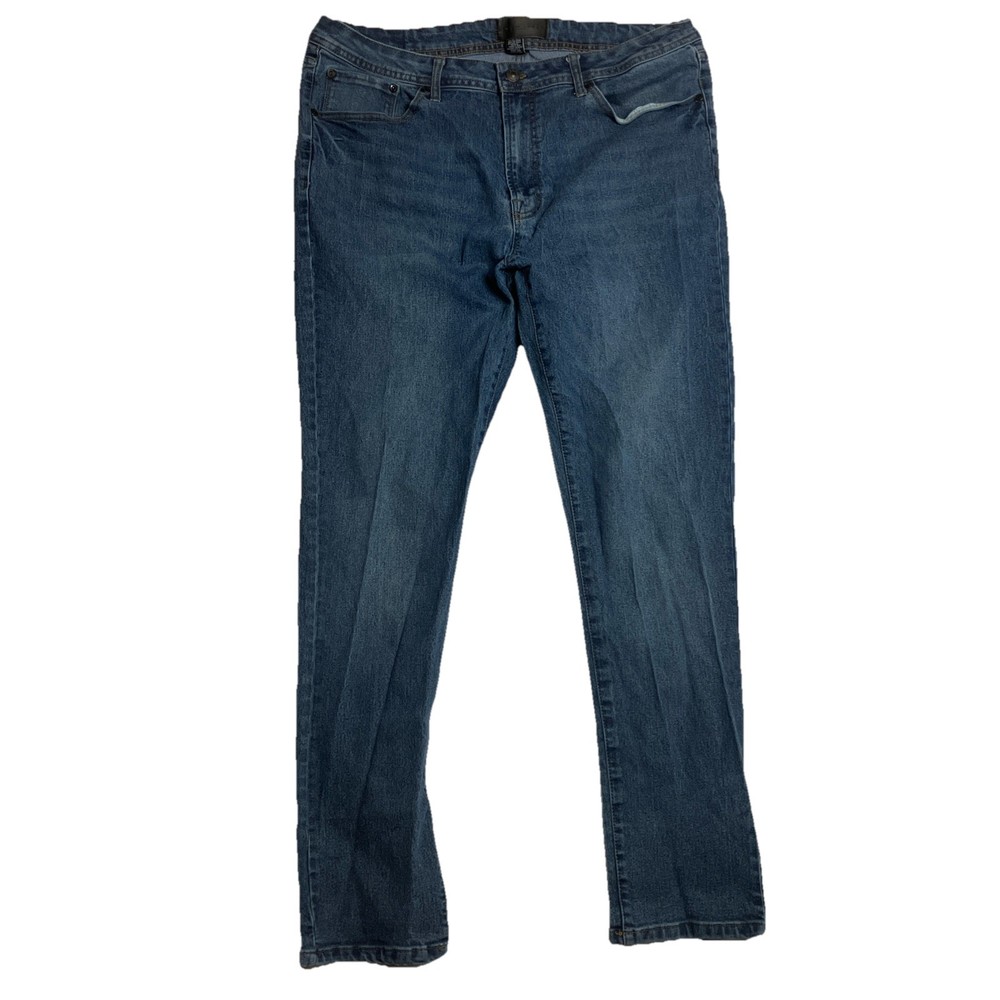 Nickel & Iron Jeans Mens 36x30  Classic Straight Faded Medium Wash Tag 38x32