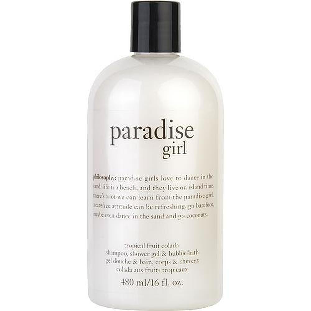Philosophy Paradise Girl Shampoo Shower GEL & Bubble Bath 16 Oz X 2