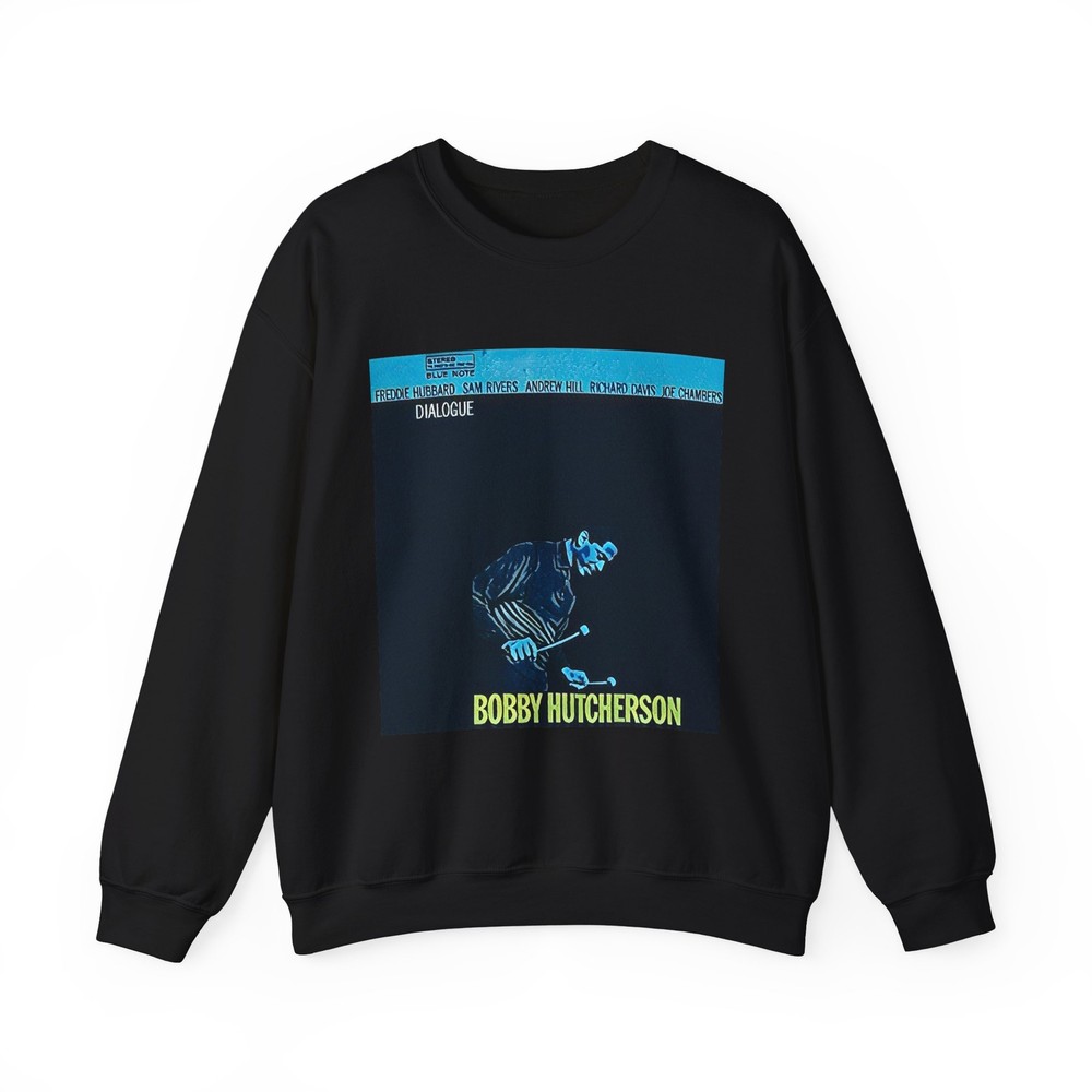 Bobby Hutcherson Graphic Print Jazz Art Unisex Heavy Blend™ Crewneck Sweatshirt