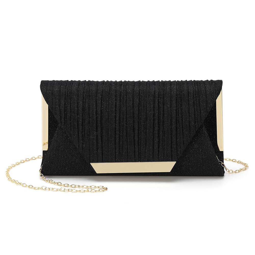 Evening Bags Clutch Purses for Women Formal, Purse Hand Bag Crossbody Bag Black