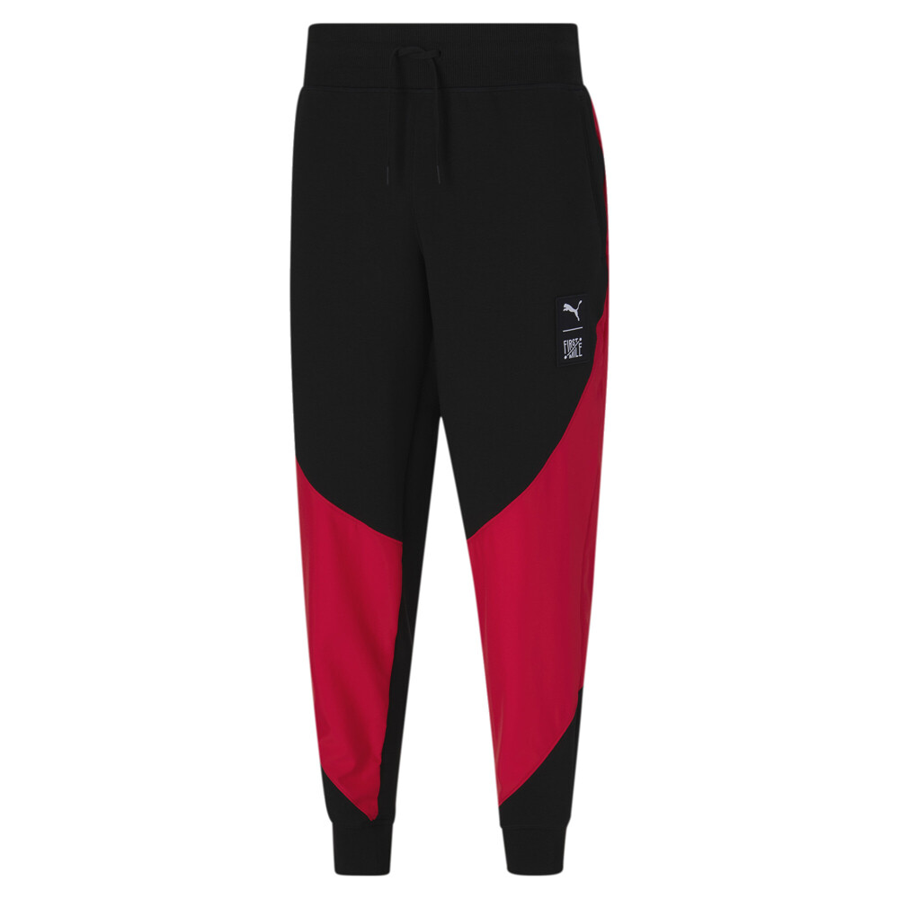 Puma First Mile X Fleece Joggers Mens Black Casual Athletic Bottoms 52344701