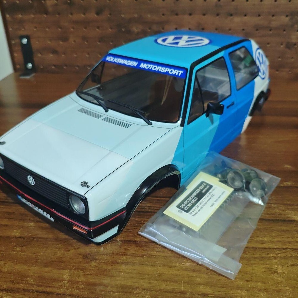 Tamiya Volkswagen Golf II Rally RC Body Set for Radio Control Cars