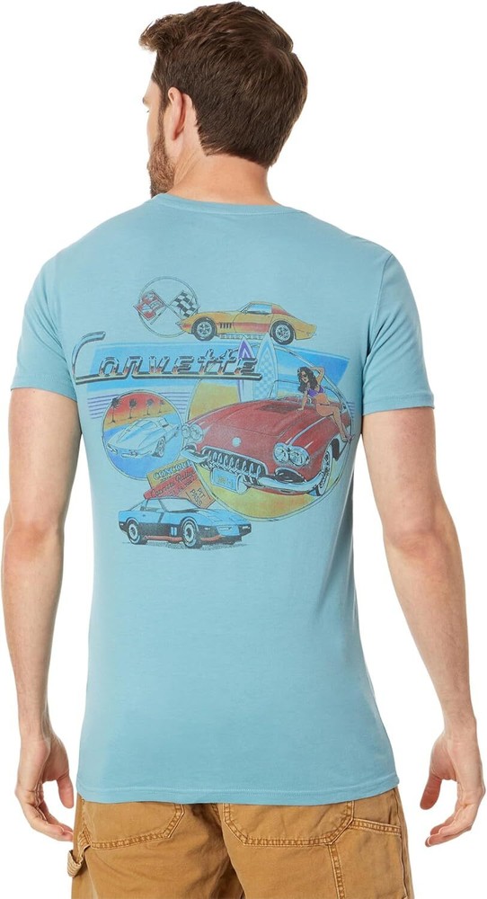 Lucky Brand Men's Corvette Logo Tee
