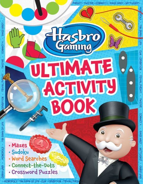 Hasbro Gaming Sheri Tan Ultimate Activity Book Paperback Like New