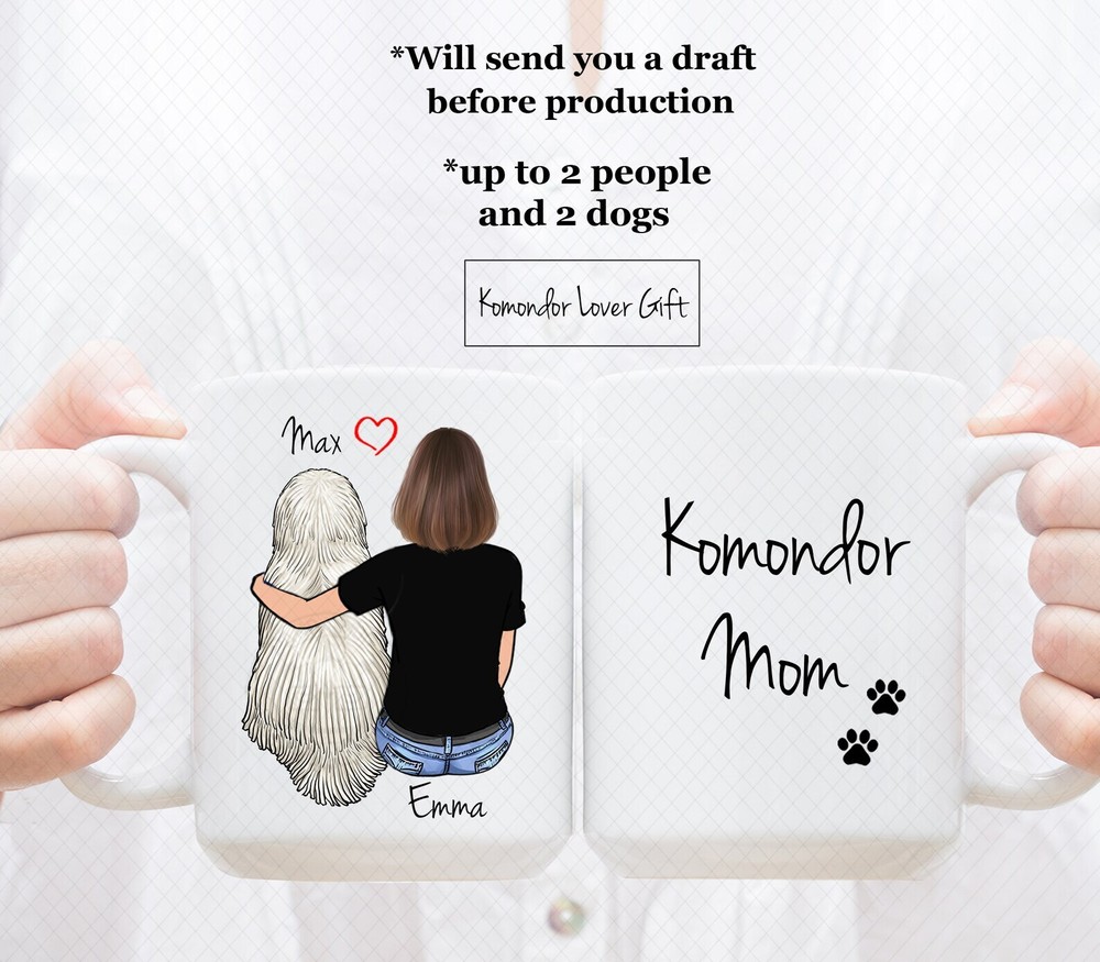 Custom Komondor Mug Komondor Dad Mug Komondor Mom Mug Komondor Lover Mug