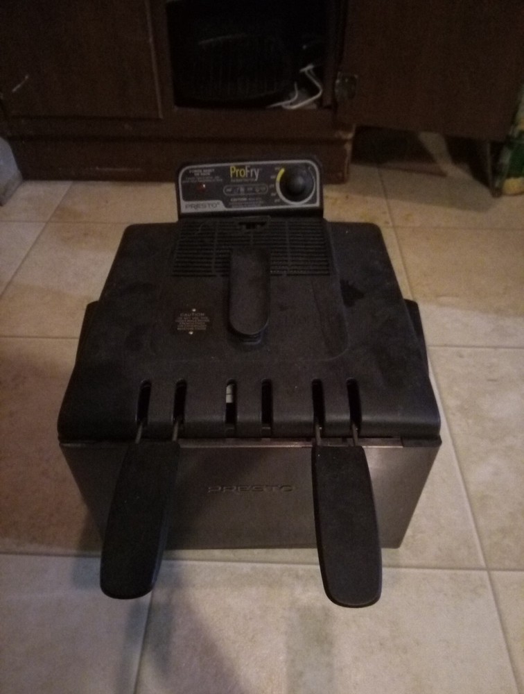 Presto 0546616 Profry Stainless Steel Dual Basket Deep Fryer