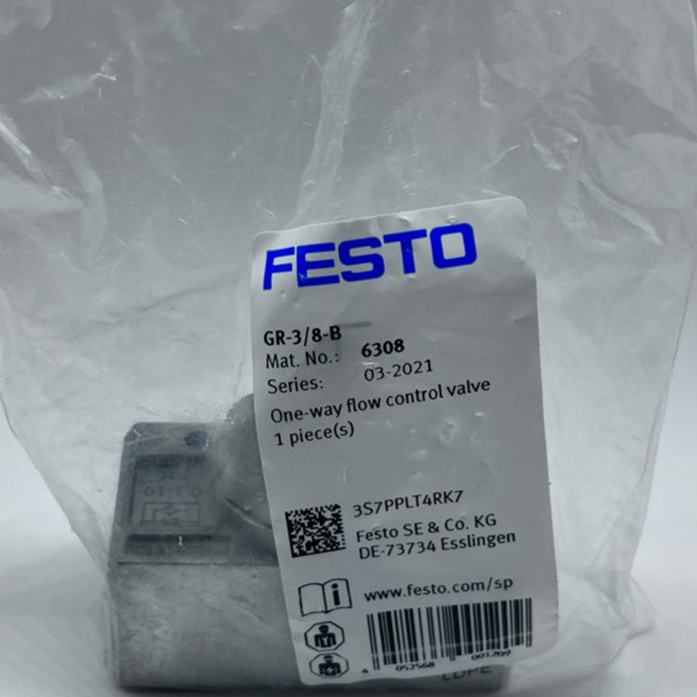 1pc New Festo GR-3/8-B 6308 regulator Quality assurance Quality assurance