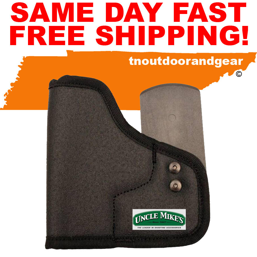 UNCLE MIKES #2 Pocket Revolver Holster-Fits Small Autos .380 & 9MM SAME DAY SHIP
