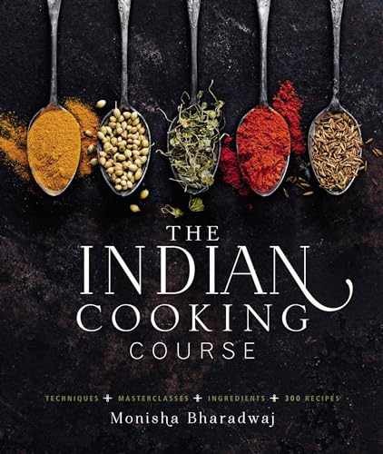 The Indian Cooking Course: - Hardcover, by Bharadwaj Monisha - Very Good