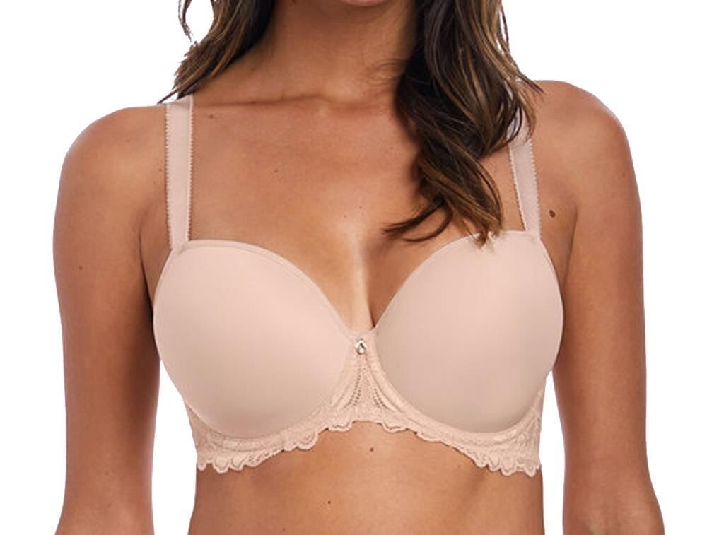 Fantasie Memoir Bra Beige Size 40D Padded Moulded Racer Back T-Shirt 3020 New