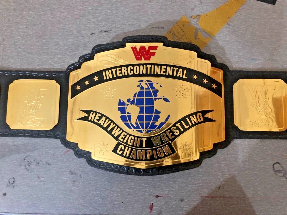 Intercontinental Heavyweight Wrestling Championship Title Replica Belt 2MM & 4MM