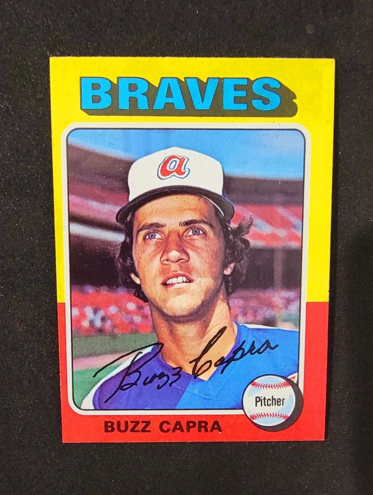 1975 Topps Mini Set-Break #105 Buzz Capra NR-MINT
