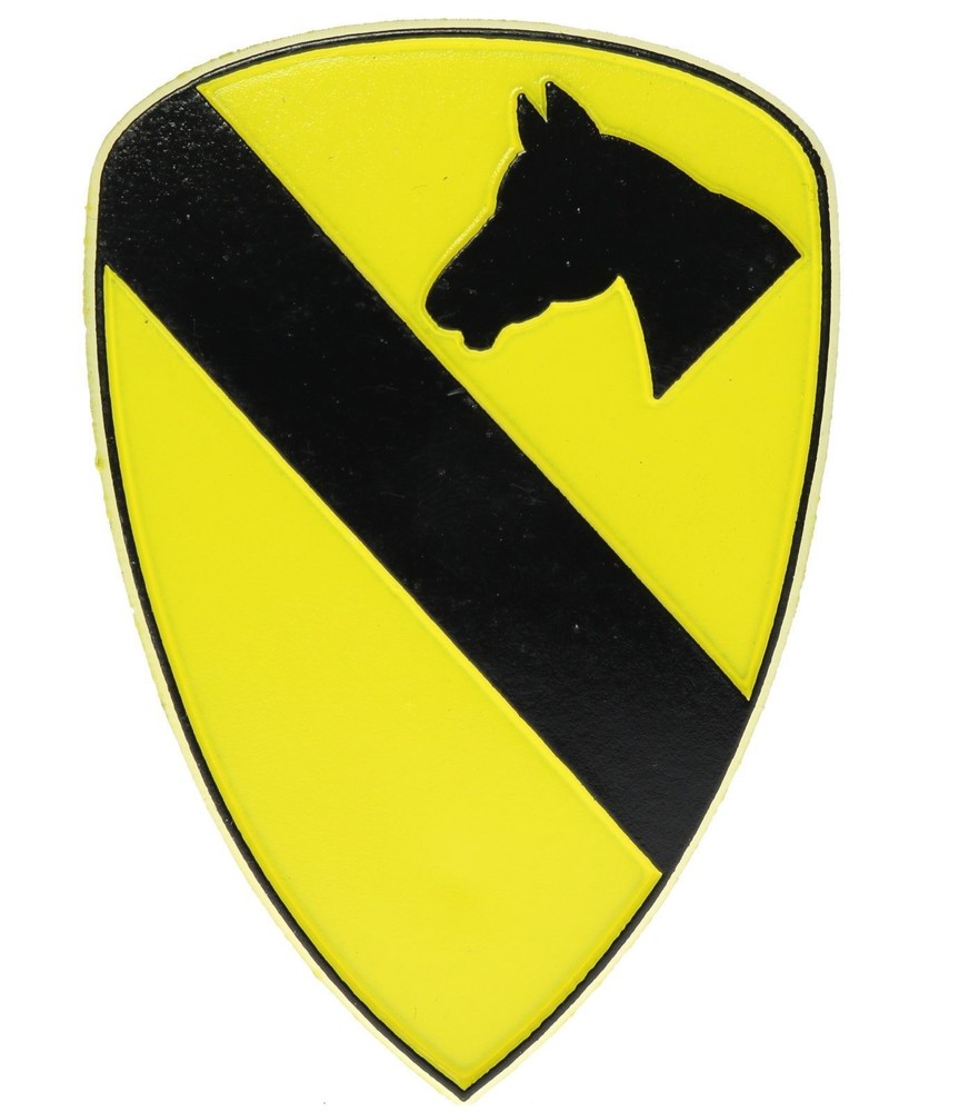 1st First Cavalry Army Division Insignia Magnet HON98036 F1D32Q