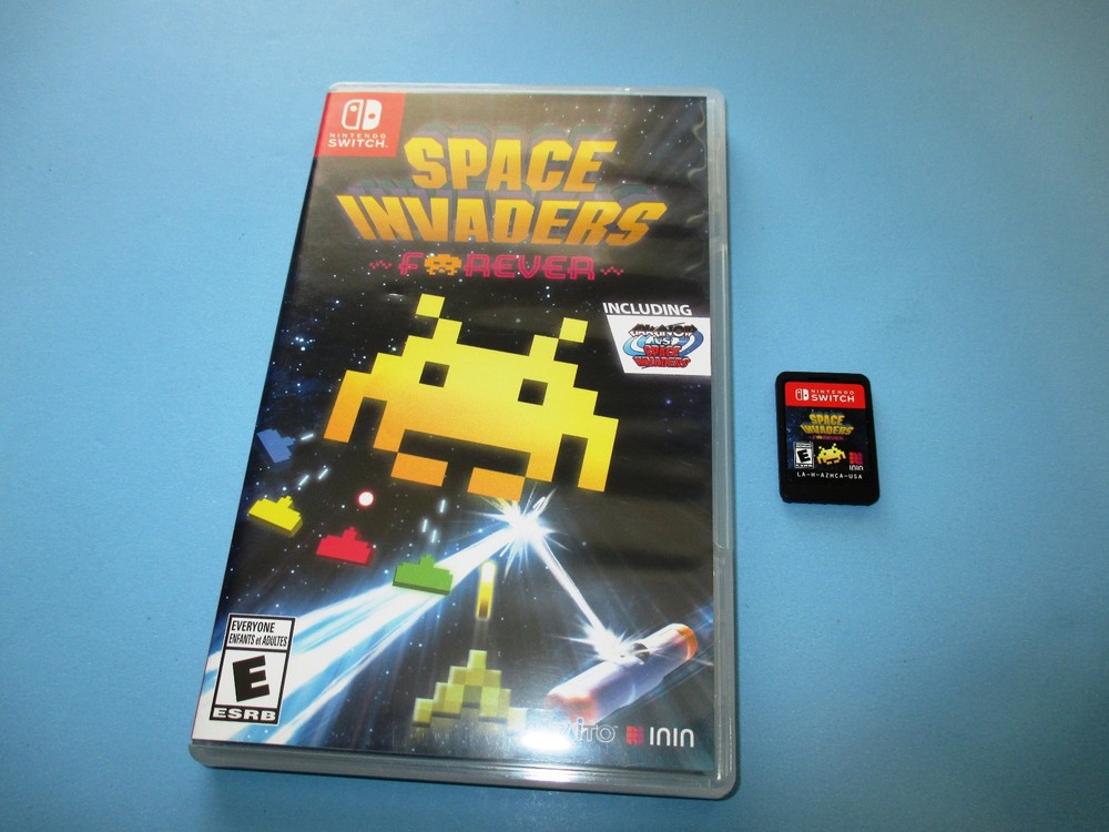 Space Invaders Forever Nintendo Switch Game w/Case