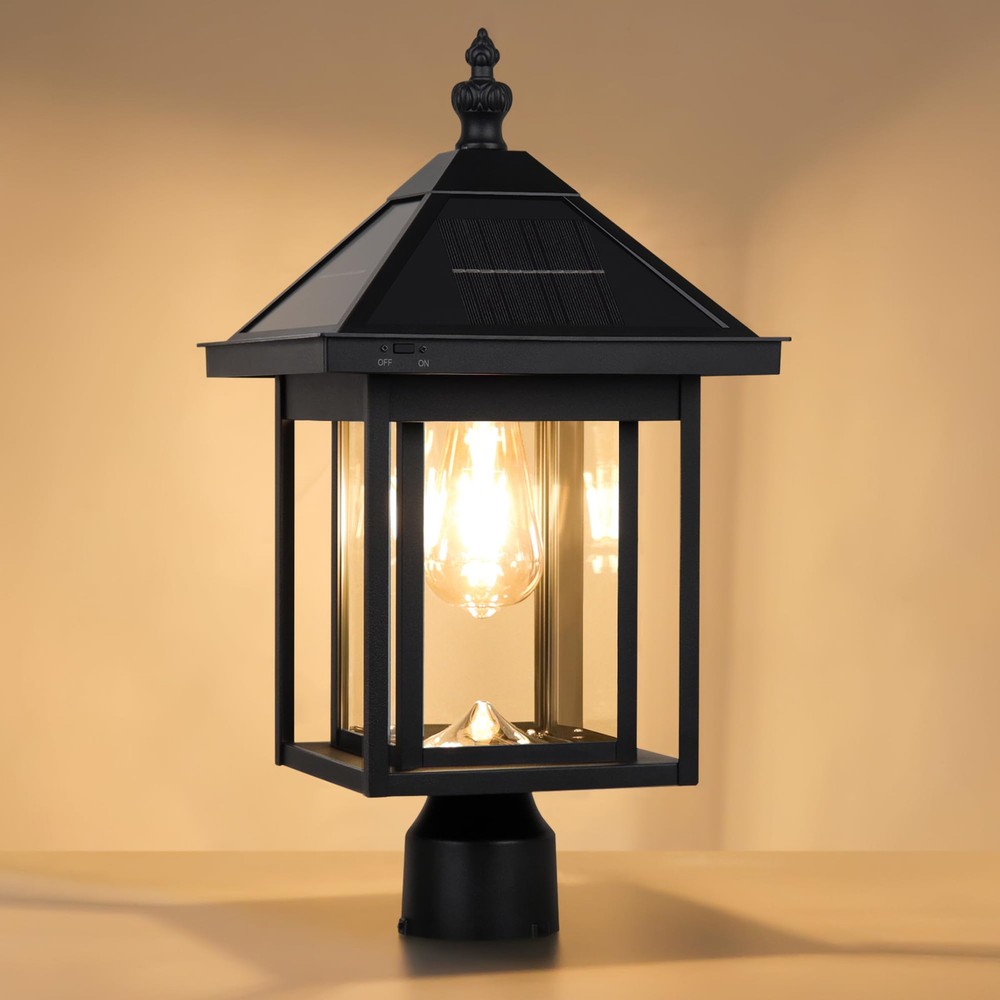 ST4343Q-A Waterproof Aluminum Solar Post Light for Outdoor Illumination