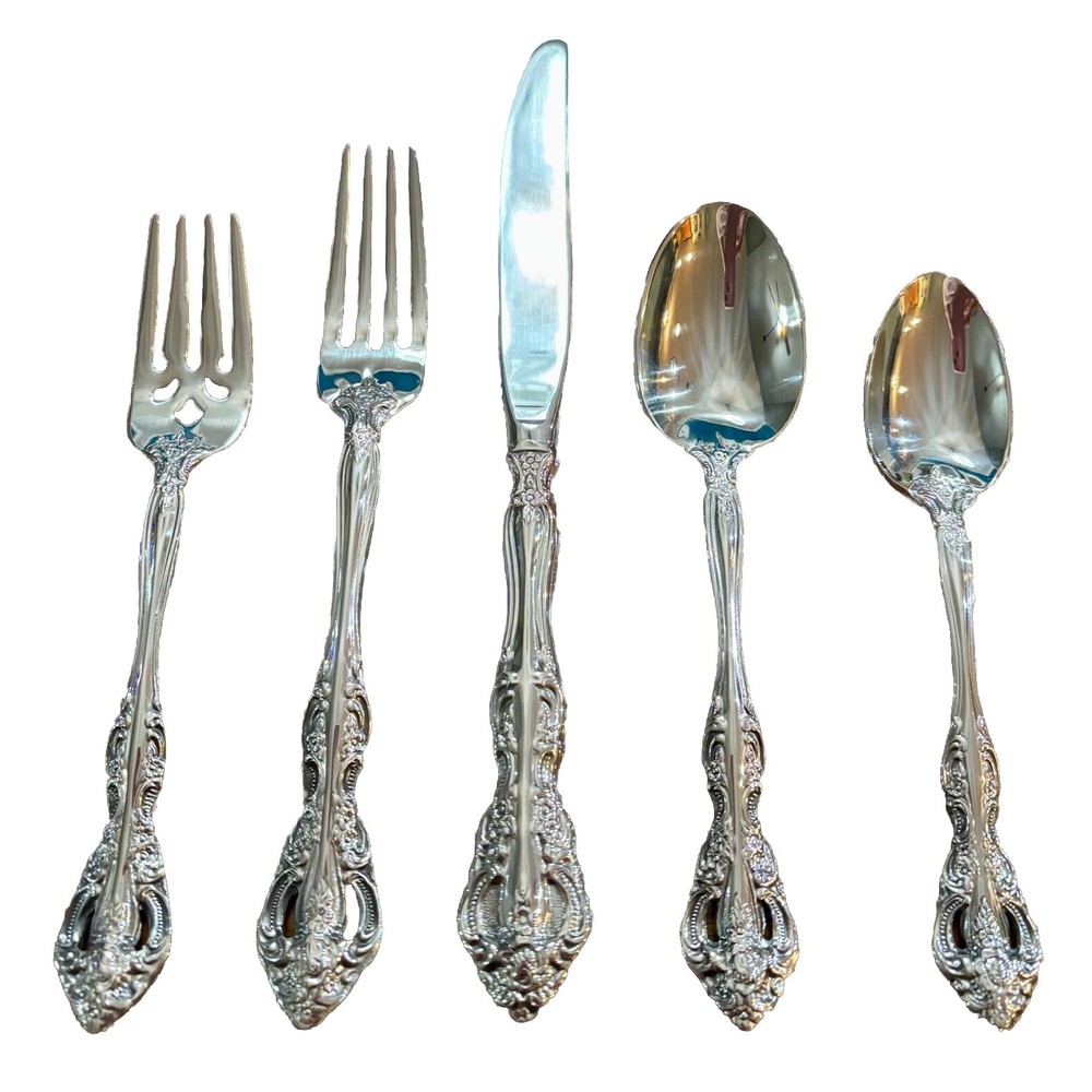 Oneida Michelangelo Heirloom 5-Piece Place Setting in 18/10 Stainless Steel Unboxed