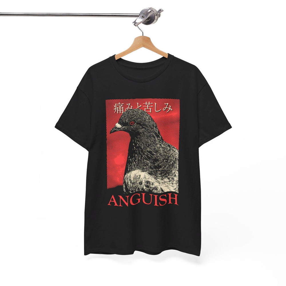 Vintage Anguish Pigeon Japanese Design Unisex T-Shirt